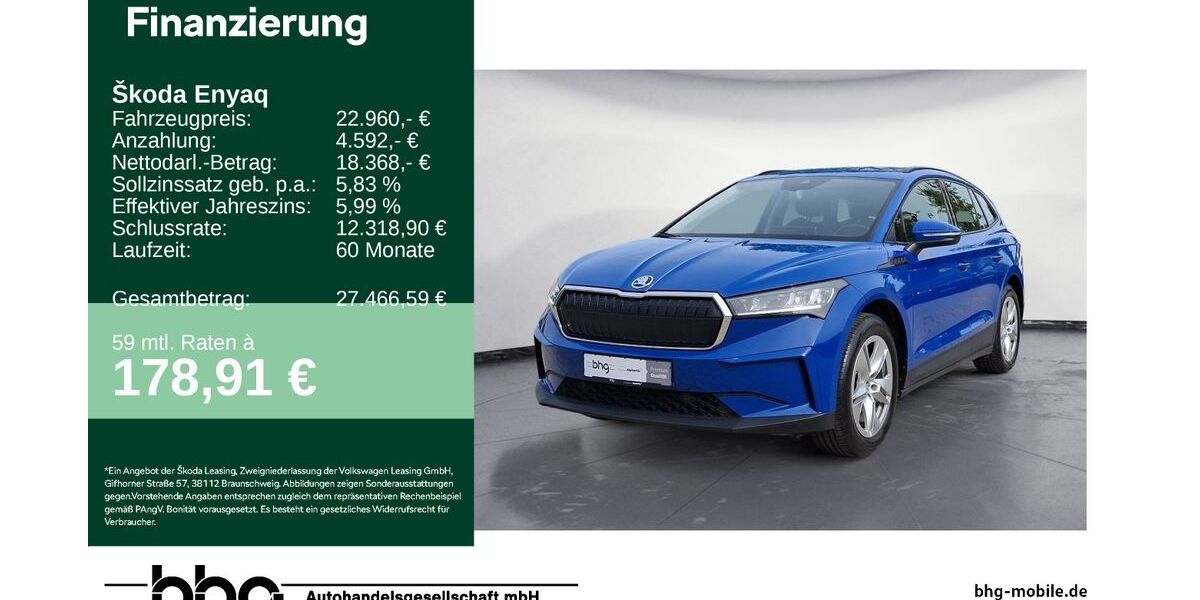 Skoda Enyaq 18.853 km 22.960 &euro; Freudenstadt 72250