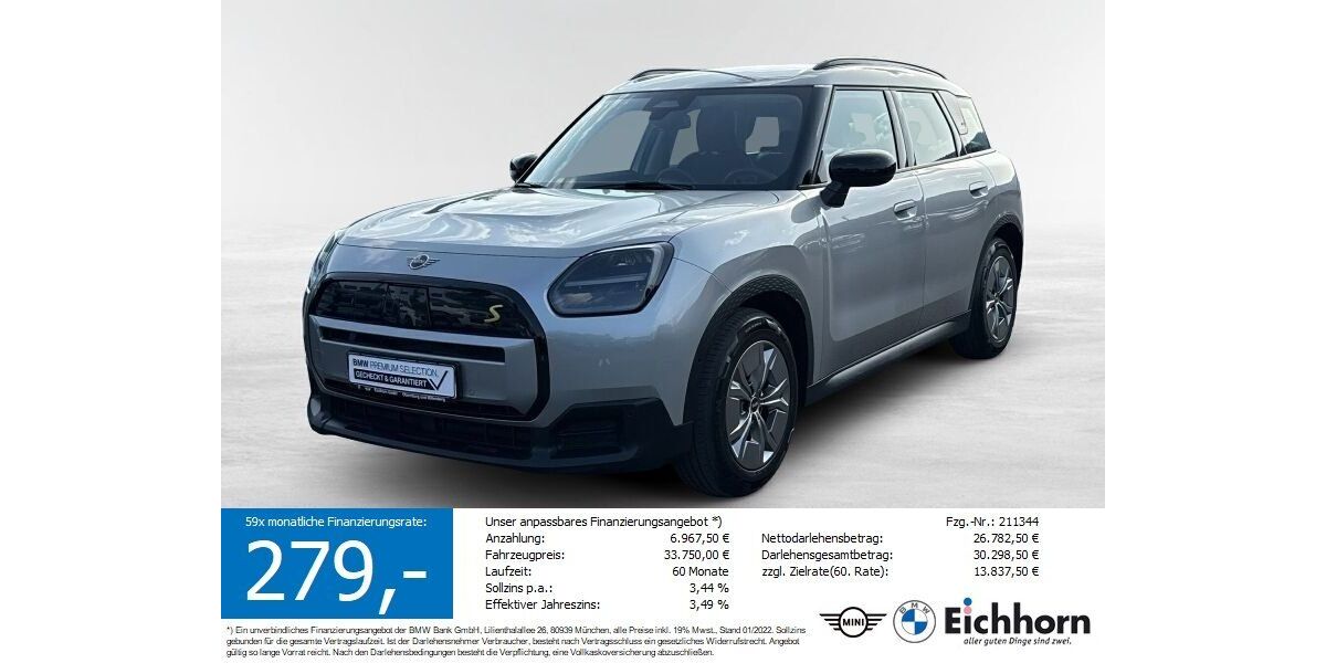 Mini Countryman SE (Cooper) 12.990 km 32.990 &euro; Miltenberg 63897