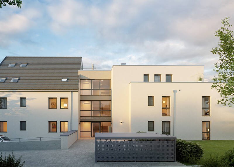Altersgerechte 2-Zimmer Wohnung mit Gartenanteil