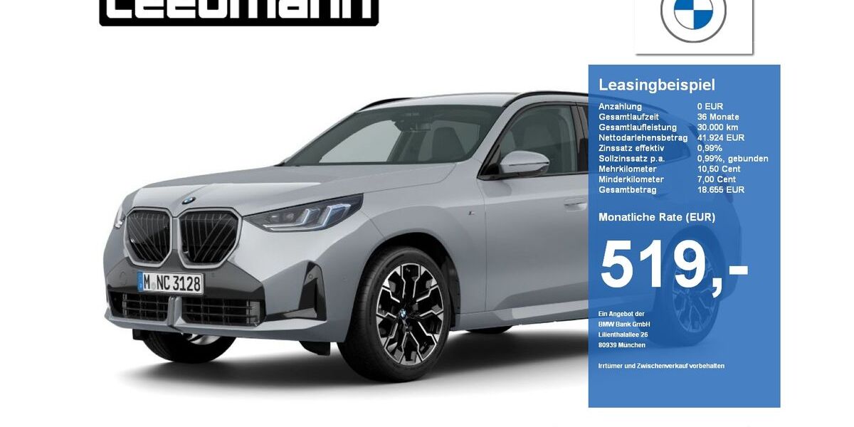 BMW X3 24.999 km 49.890 &euro; Deggendorf 94469
