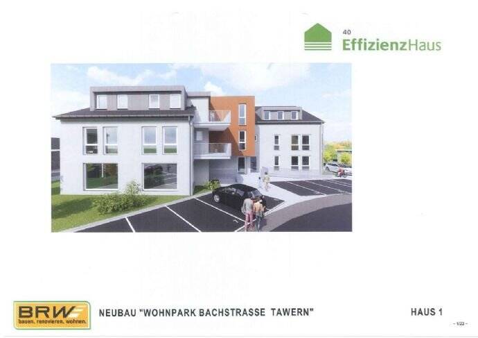 Etagenwohnung Tawern - 3 Zimmer, 101 m&sup2;, 368.000&euro; | Angebot:26277284