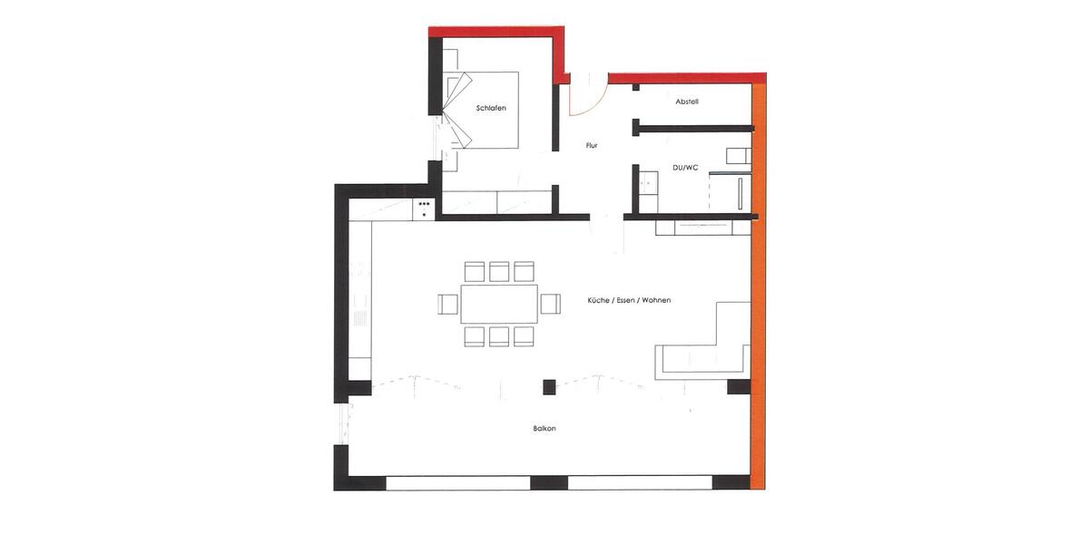 Etagenwohnung Möttingen - 2.5 Zimmer, 86 m&sup2;, 1.031&euro; | Angebot:25902009