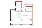 Etagenwohnung Möttingen - 2.5 Zimmer, 86 m&sup2;, 1.031&euro; | Angebot:25902009