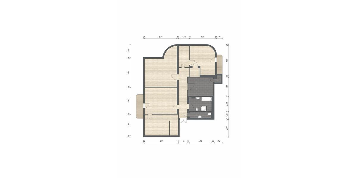Etagenwohnung Luckau - 4.5 Zimmer, 150 m&sup2;, 1.425&euro; | Angebot:26409196