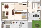Bungalow Hamburg Niendorf - 3 Zimmer, 53 m&sup2;, 250.000&euro; | Angebot:25695977