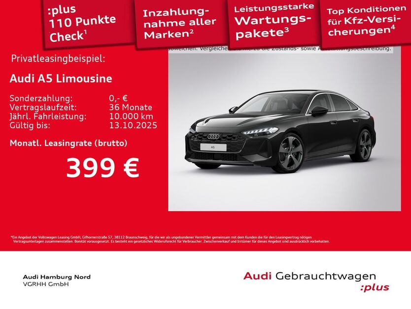 Audi A5 6.477 km 50.290 € Hamburg 22419