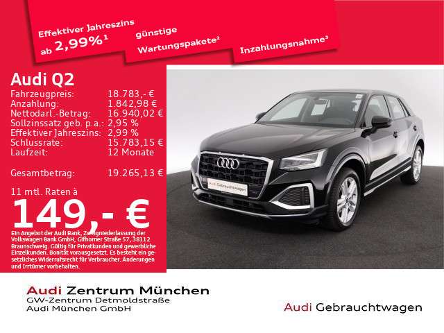 Audi Q2 51.202 km 18.783 € München 80935