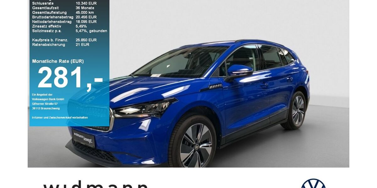 Skoda Enyaq 20.254 km 25.850 &euro; Schwäbisch Gmünd 73527