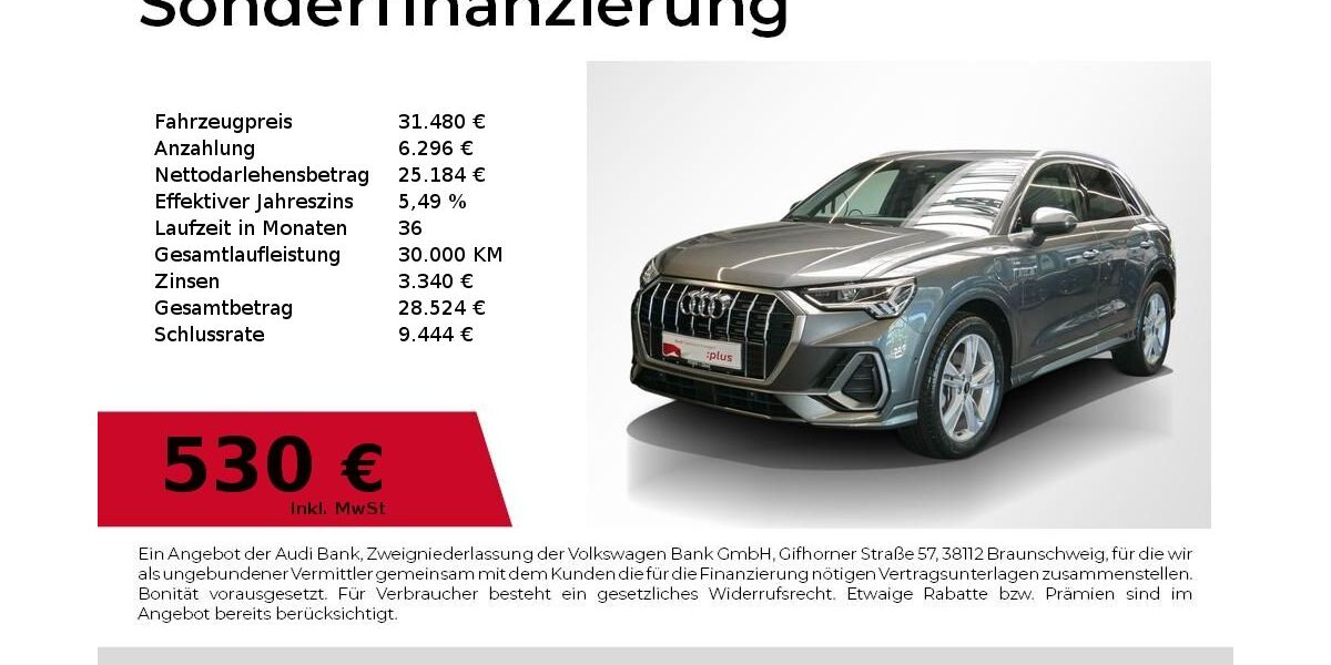 Audi Q3 46.200 km 31.480 &euro; Nürnberg 90441