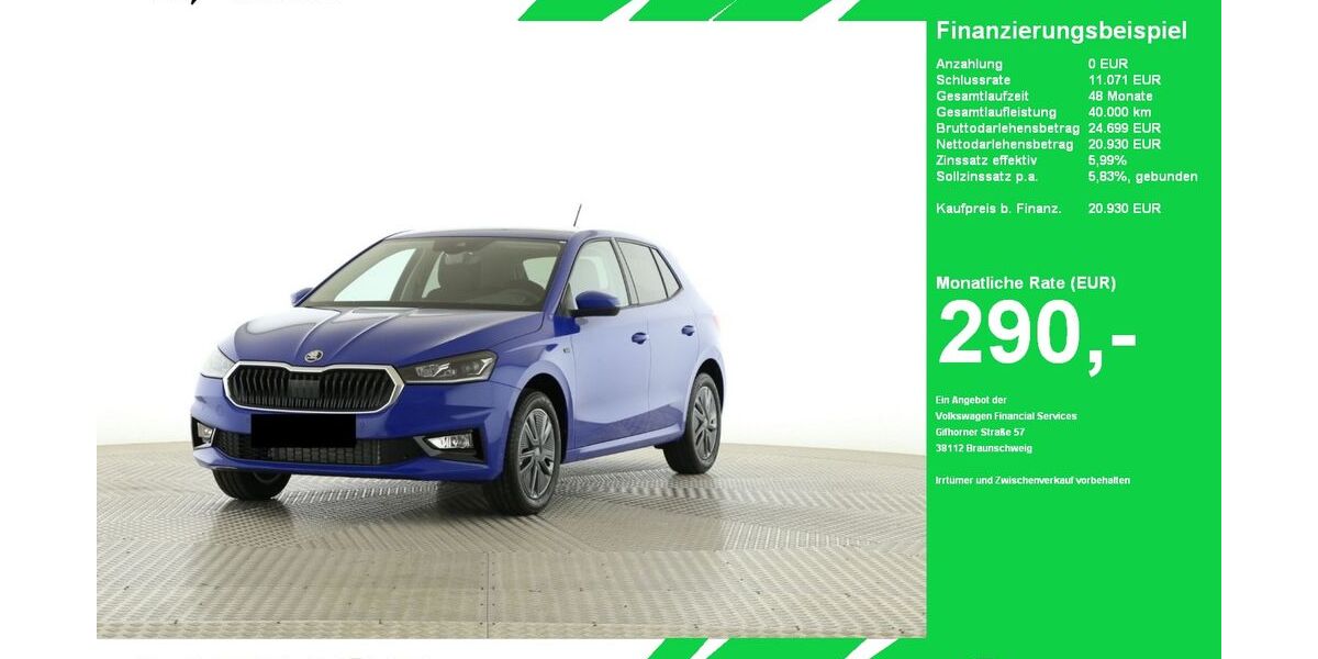 Skoda Fabia 9.000 km 20.930 &euro; Oelde (Stromberg) 59302