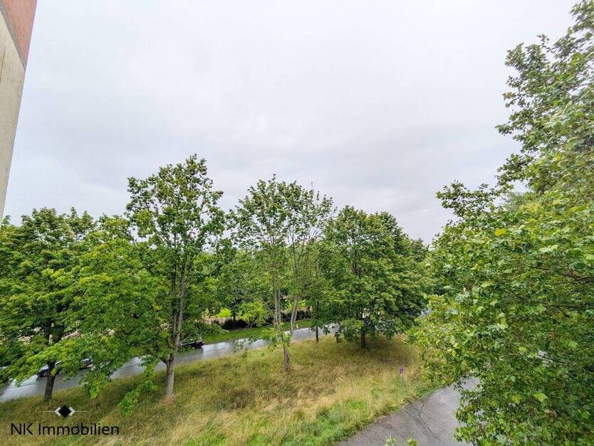 ++ schöne & günstige 3-Raum-Wohnung - großer Balkon mit Ausblick ins Grüne ++