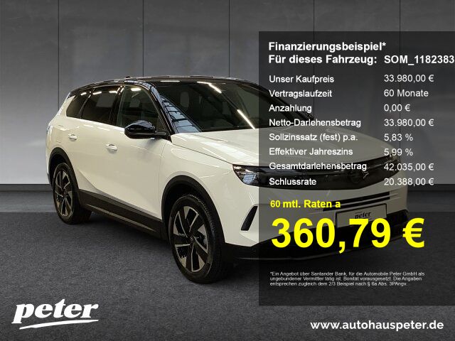 Opel Grandland (X) 11.123 km 33.980 &euro; Nordhausen 99734