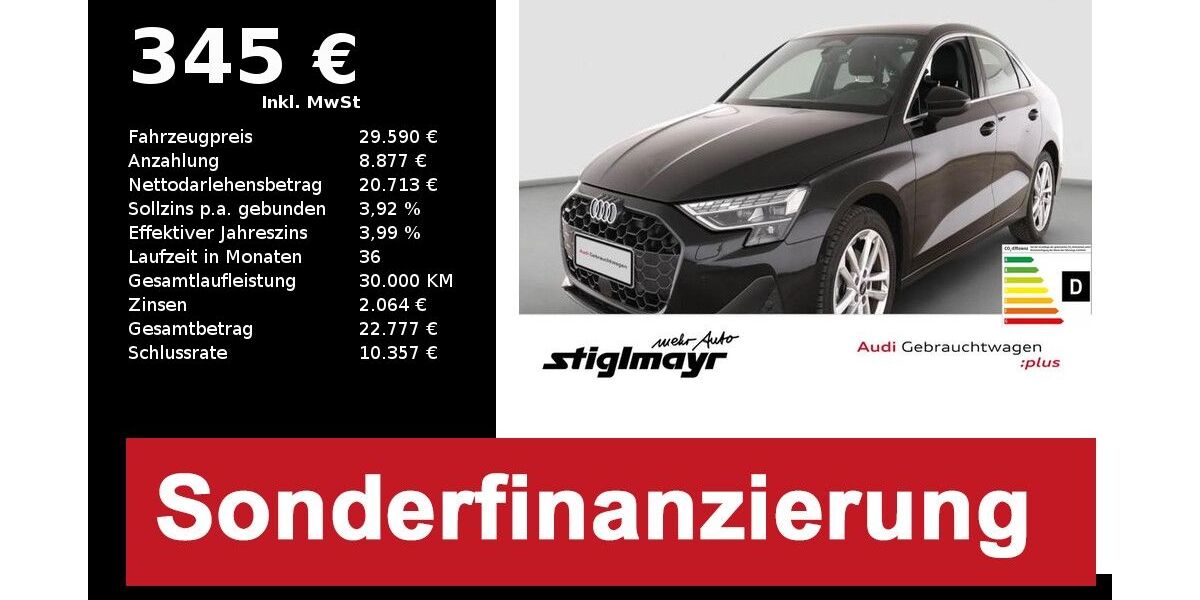 Audi A3 27.320 km 29.590 &euro; Pfaffenhofen 85276