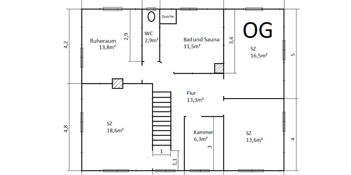 Einfamilienhaus Oberharz am Brocken - 11 Zimmer, 256 m&sup2;, 329.000&euro; | Angebot:24606605