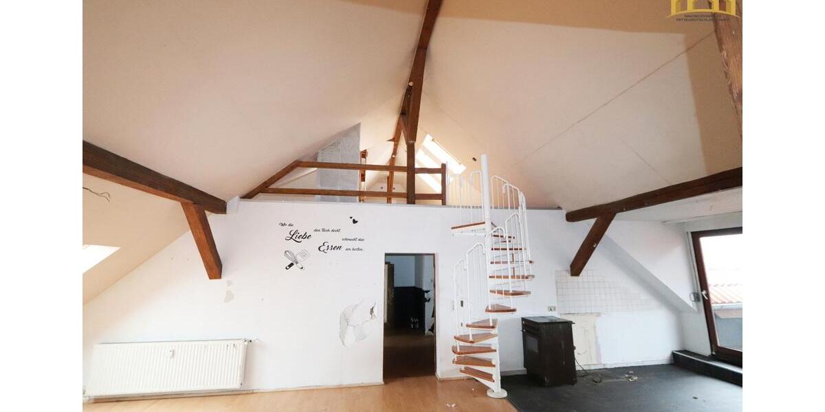 Dachgeschoßwohnung Hettstedt - 3 Zimmer, 120 m&sup2;, 520&euro; | Angebot:26233708
