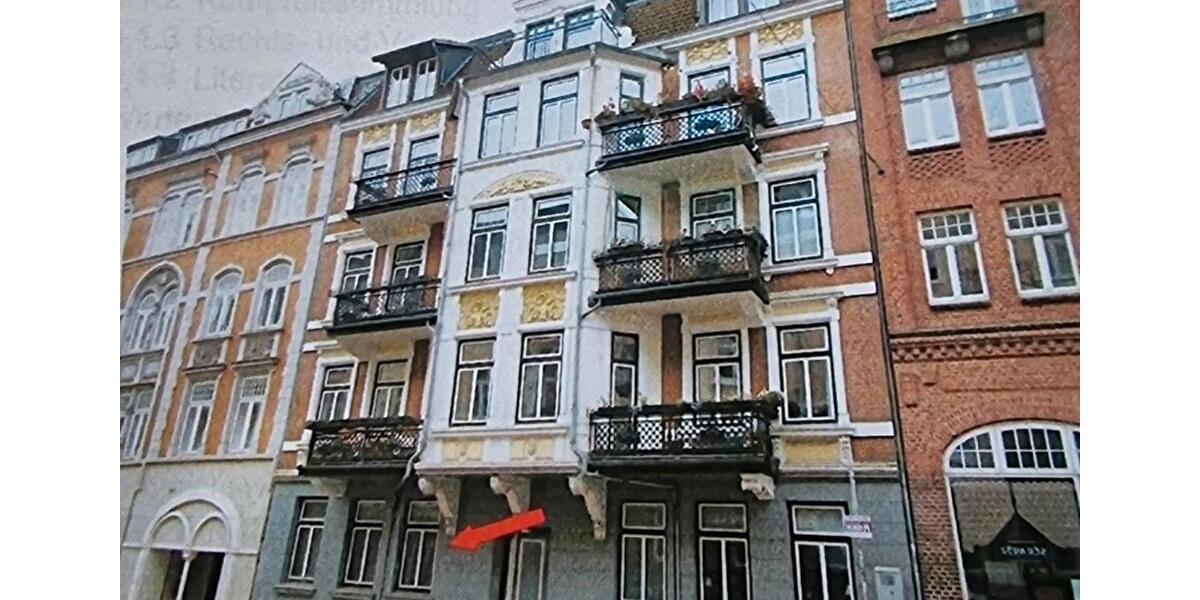Erdgeschoßwohnung Flensburg Altstadt - 2.5 Zimmer, 64 m&sup2;, 140.000&euro; | Angebot:25971320