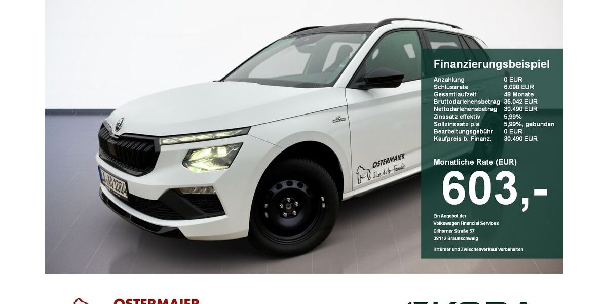 Skoda Kamiq 4.500 km 28.490 &euro; Landshut 84034