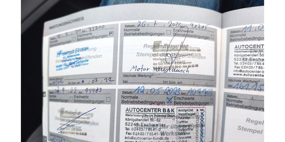 Citroen C4 SpaceTourer 175.000 km 8.900 &euro; Eschweiler 52249