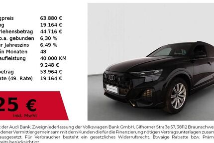 Audi Q8 31.747 km 63.880 € Lauf an der Pegnitz 91207