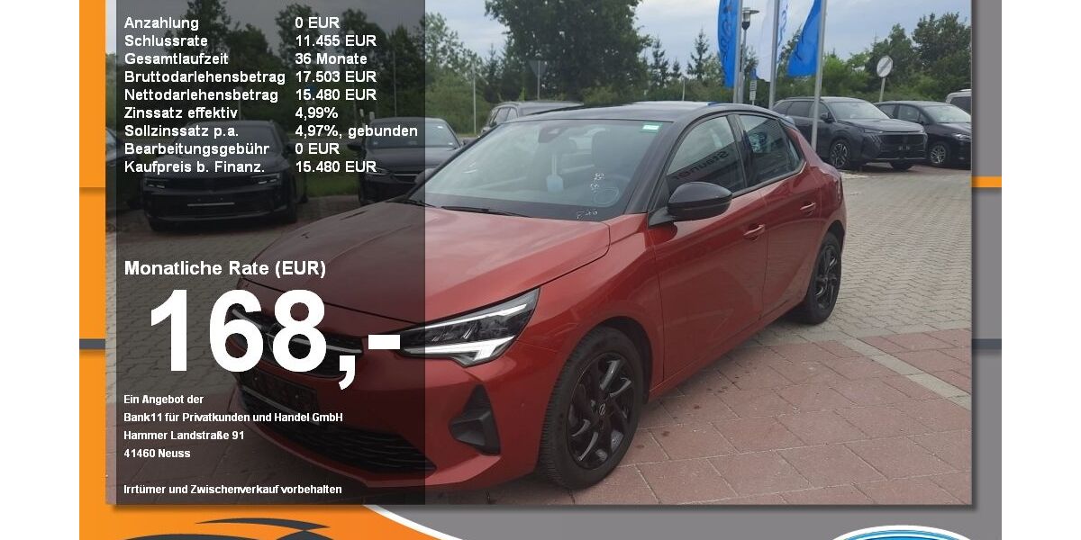 Opel Corsa 25.065 km 15.480 &euro; Neustadt / Donau 93333