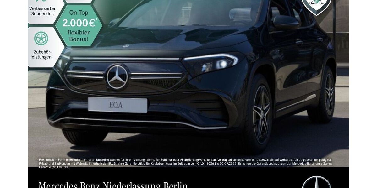 Mercedes-Benz EQA 8.987 km 36.790 &euro; Berlin 13509