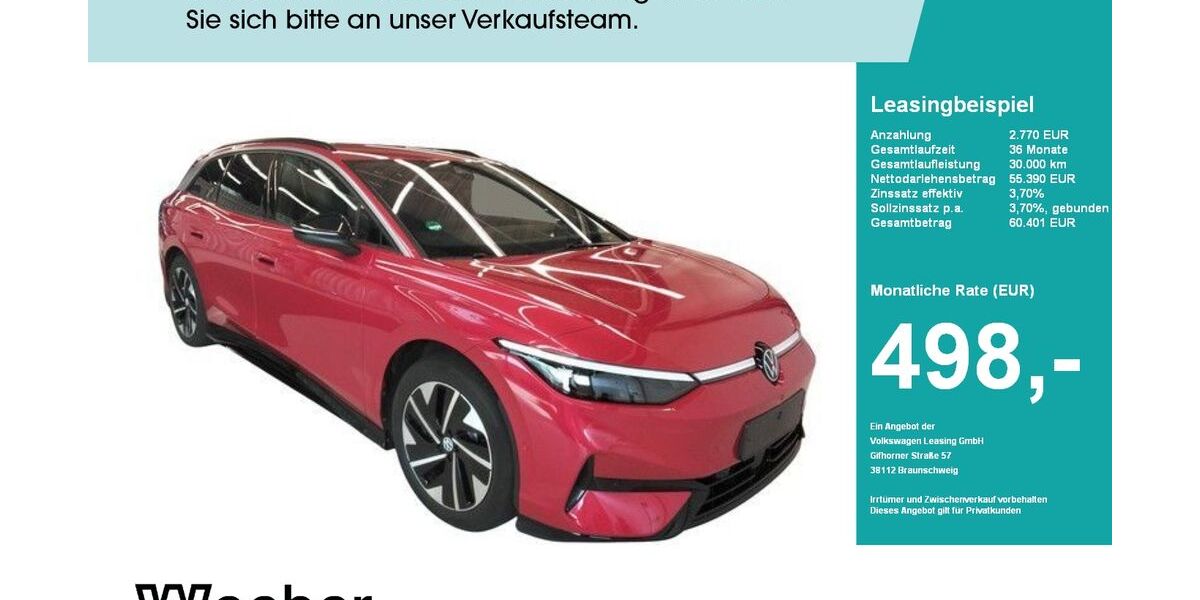VW ID.7 10.493 km 54.979 &euro; Calw 75365