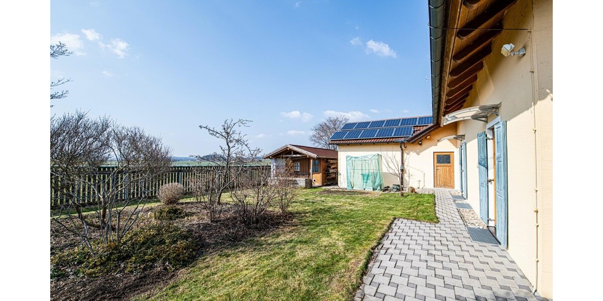 Leben mit Freiraum - Ihr Gartenrefugium mit vielseitigem Studio und PV-Anlage - Einfamilienhaus Schönthal | Angebot:26422056