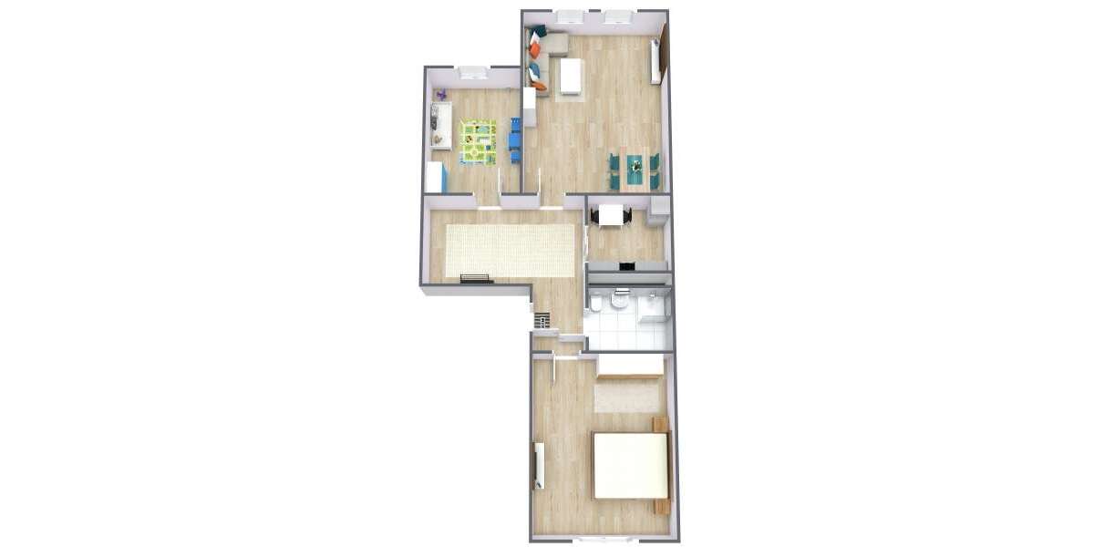 Etagenwohnung Wernigerode Harzblick - 3 Zimmer, 57 m&sup2;, 427&euro; | Angebot:25607278