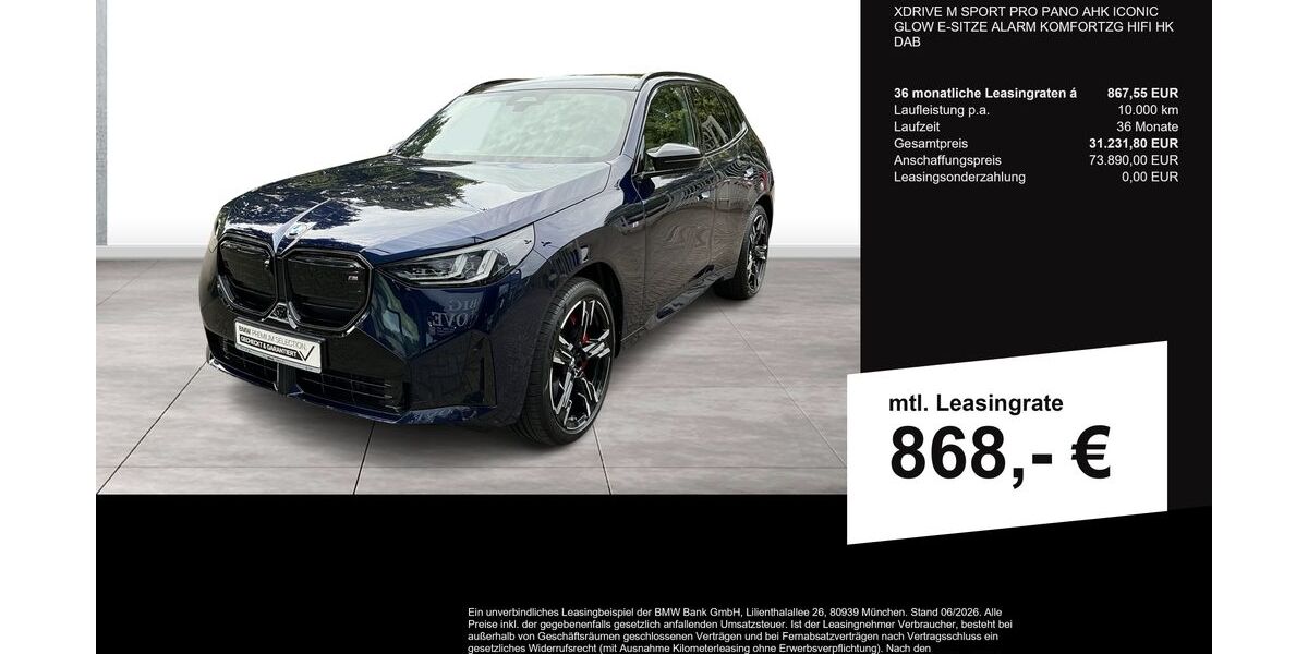 BMW X3 M50 25.300 km 70.890 &euro; Marburg 35043
