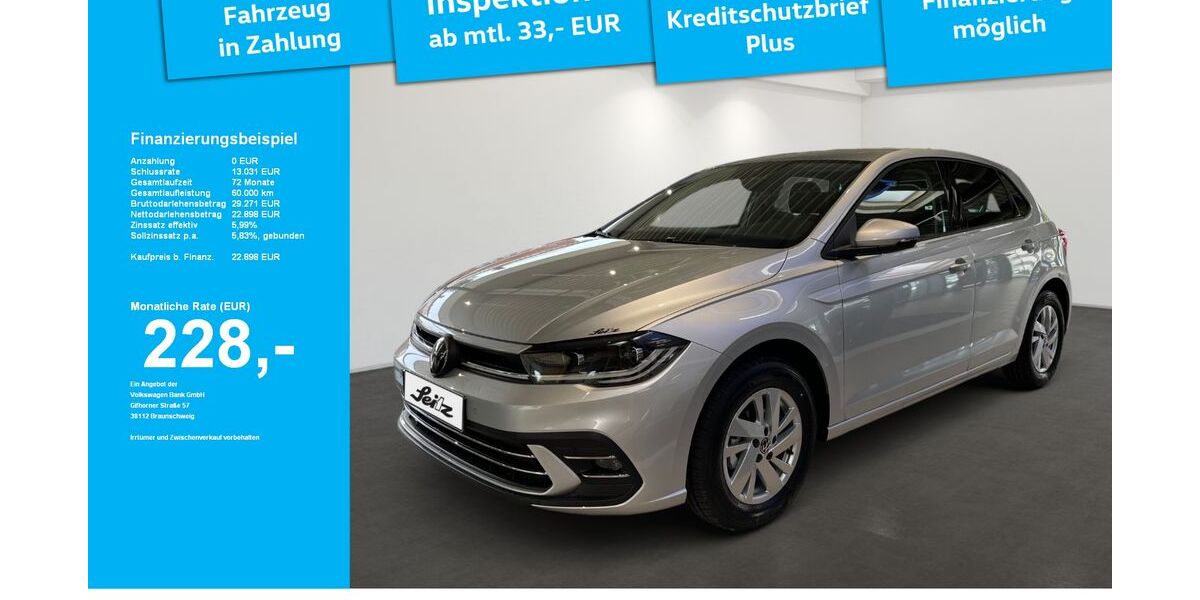 VW Polo 4.800 km 22.898 &euro; Weingarten 88250