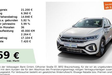 VW T-Roc 16.944 km 21.200 &euro; Köthen 06366