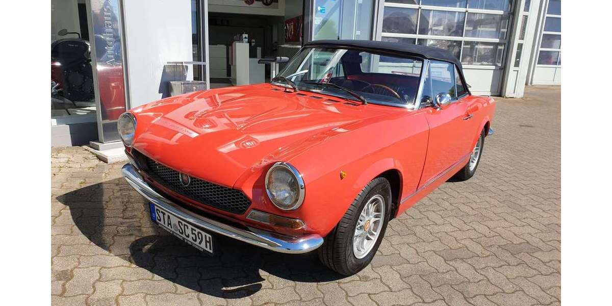 Fiat 124 Spider 81.085 km 18.950 &euro; Lamerdingen 86862