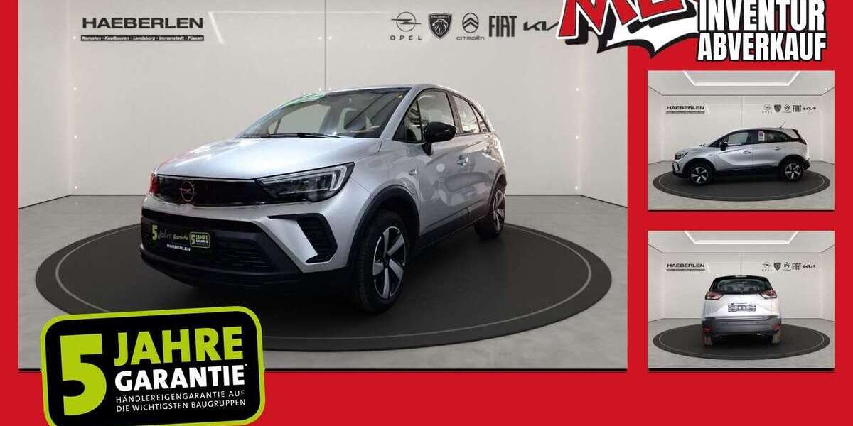 Opel Crossland 40.000 km 12.980 &euro; Kempten 87435