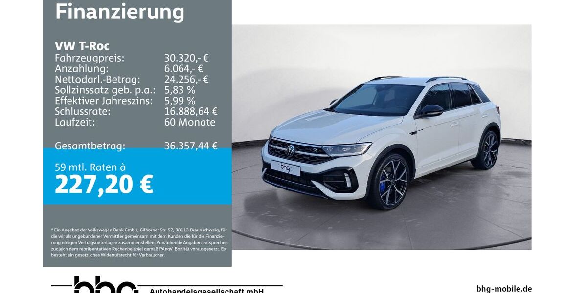 VW T-Roc 29.657 km 30.320 &euro; Albstadt 72458