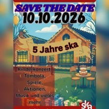ska Jubiläum 10.10.2026 Jugend und Kulturzentrum SKA Neuenhaus