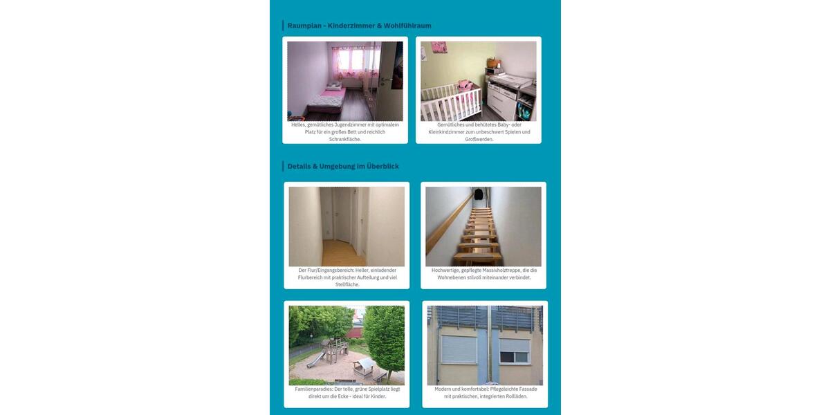 Reihenhaus Süßen - 5 Zimmer, 135 m&sup2;, 399.000&euro; | Angebot:26876431