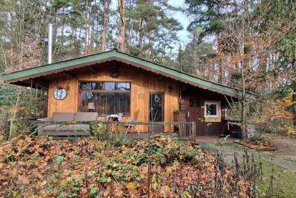 Idyllisches Blockhaus in gefühlter Alleinlage auf großem Grundstück - Haus Hitzacker Harlingen | Angebot:24917759
