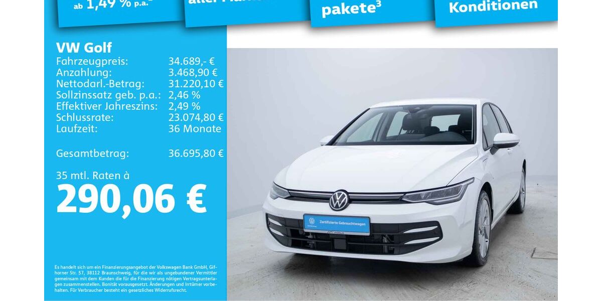 VW Golf 7.659 km 31.889 &euro; Berlin 13088