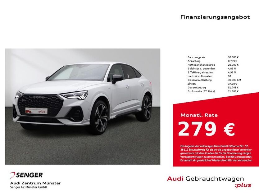 Audi Q3 75.724 km 36.480 € Münster 48153