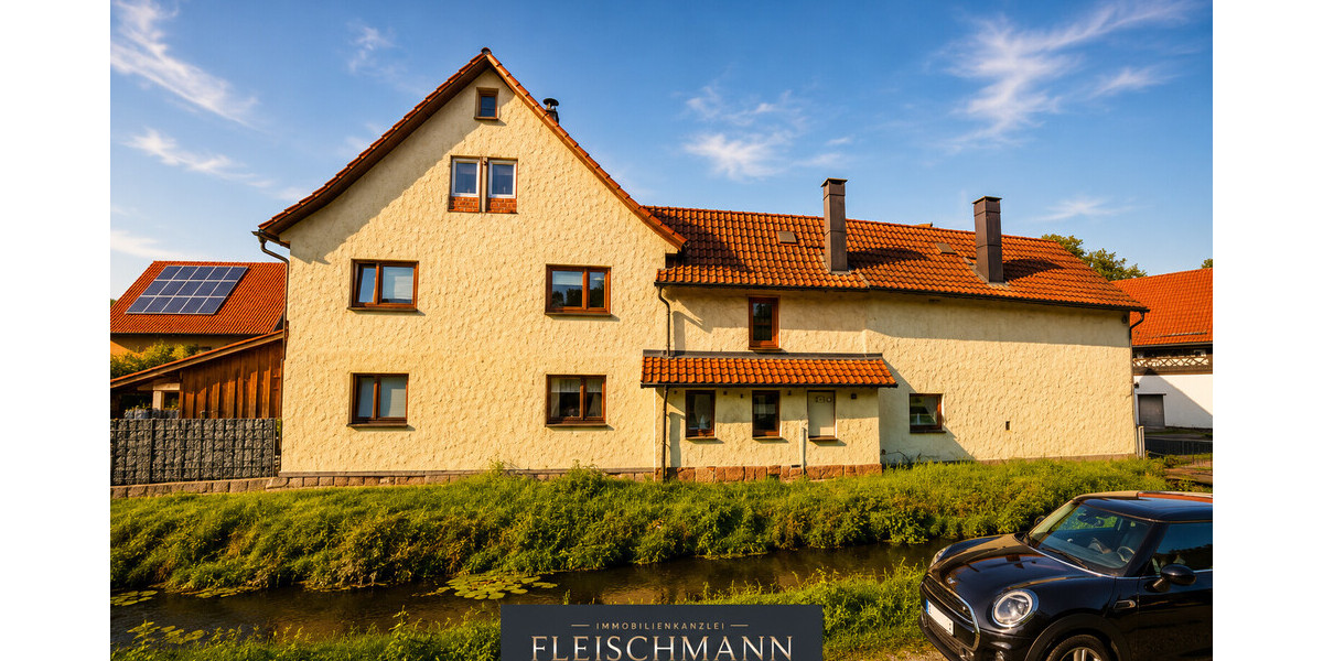 Modernisiertes Wohnhaus mit großem Grundstück, Terrasse und Ausbaupotenzial - Einfamilienhaus Schmeheim | Angebot:26659723