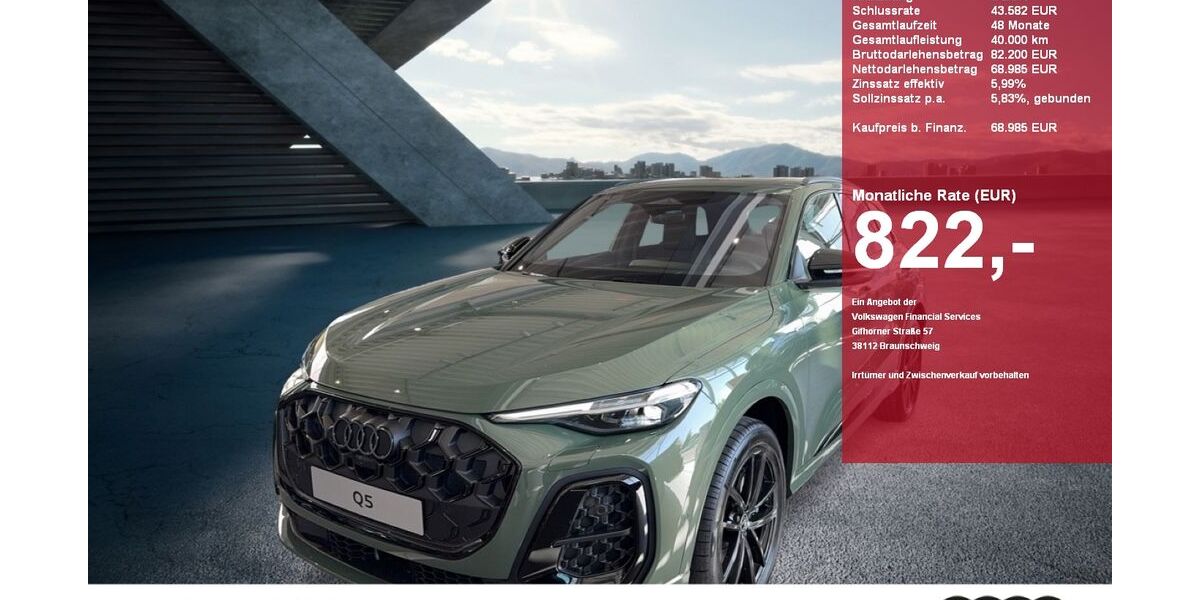 Audi Q5 10.500 km 66.985 &euro; Gütersloh 33330