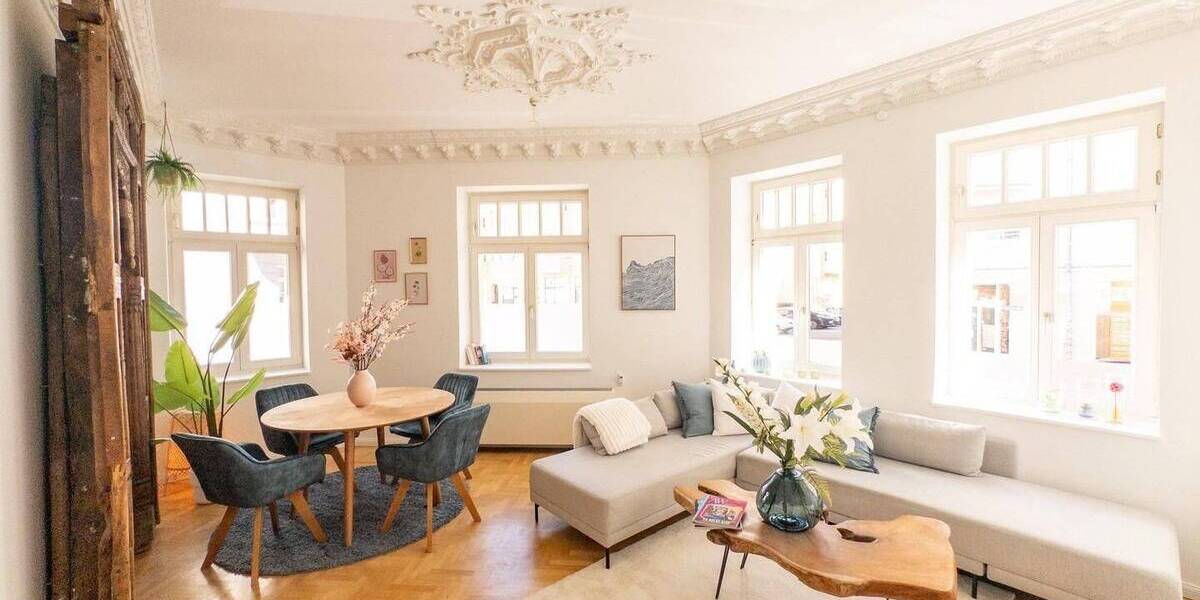 Etagenwohnung Leipzig Südvorstadt - 2 Zimmer, 54 m&sup2;, 700&euro; | Angebot:26814399