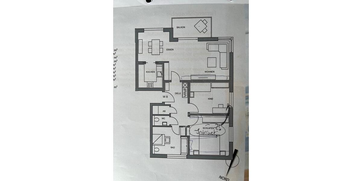 Etagenwohnung Bamberg Am Bruderwald - 3 Zimmer, 91 m&sup2;, 474.000&euro; | Angebot:26888074