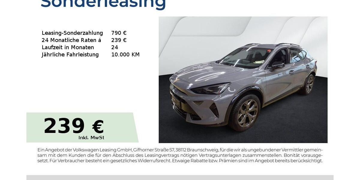 Cupra Formentor 25.750 km 34.150 &euro; Lauf an der Pegnitz 91207