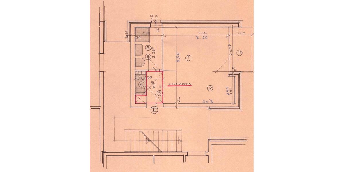 Etagenwohnung Braunschweig Heidberg-Melverode - 1 Zimmer, 23 m&sup2;, 85.000&euro; | Angebot:26996107