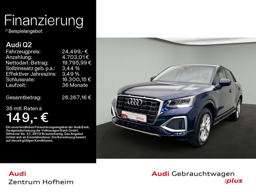 Audi Q2 5.729 km 24.499 € Hofheim 65719