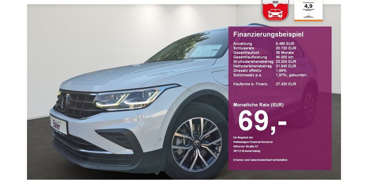 VW Tiguan 33.950 km 27.320 &euro; Albbruck 79774