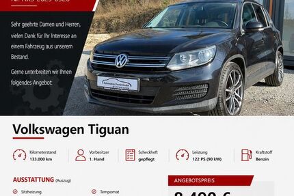 VW Tiguan 133.000 km 8.490 &euro; Rheinböllen 55494
