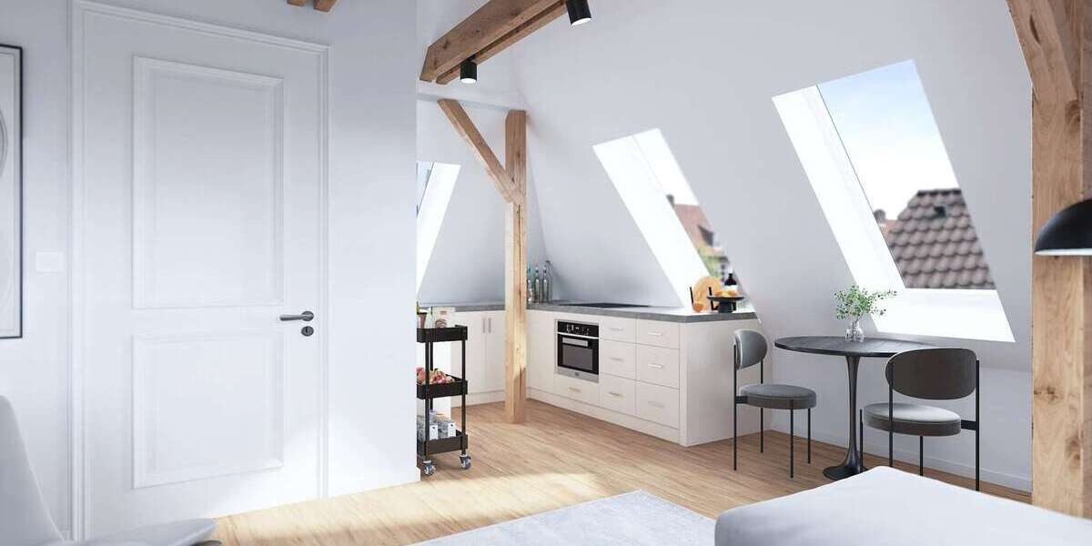 Etagenwohnung Kiel Hassee - 1 Zimmer, 31 m&sup2;, 153.000&euro; | Angebot:27334353
