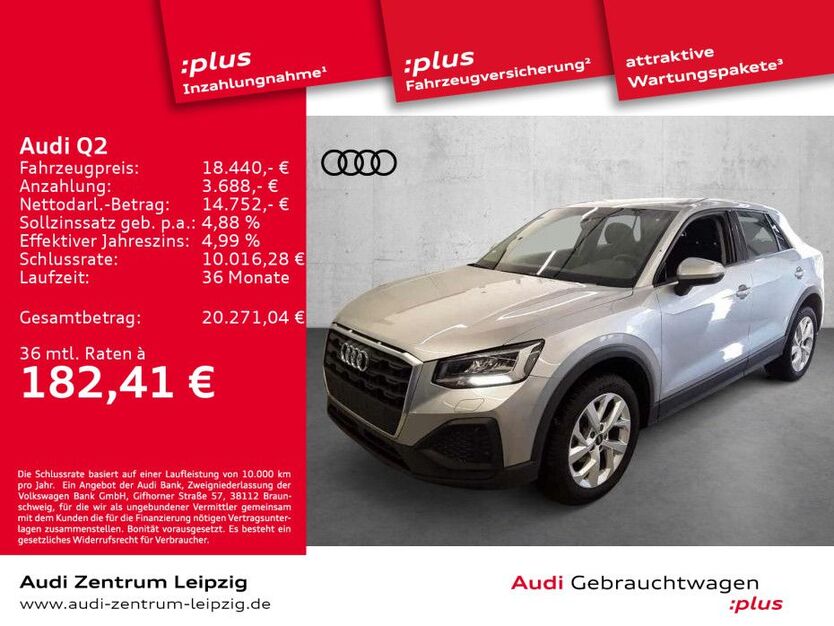Audi Q2 53.582 km 18.440 € Leipzig 04277